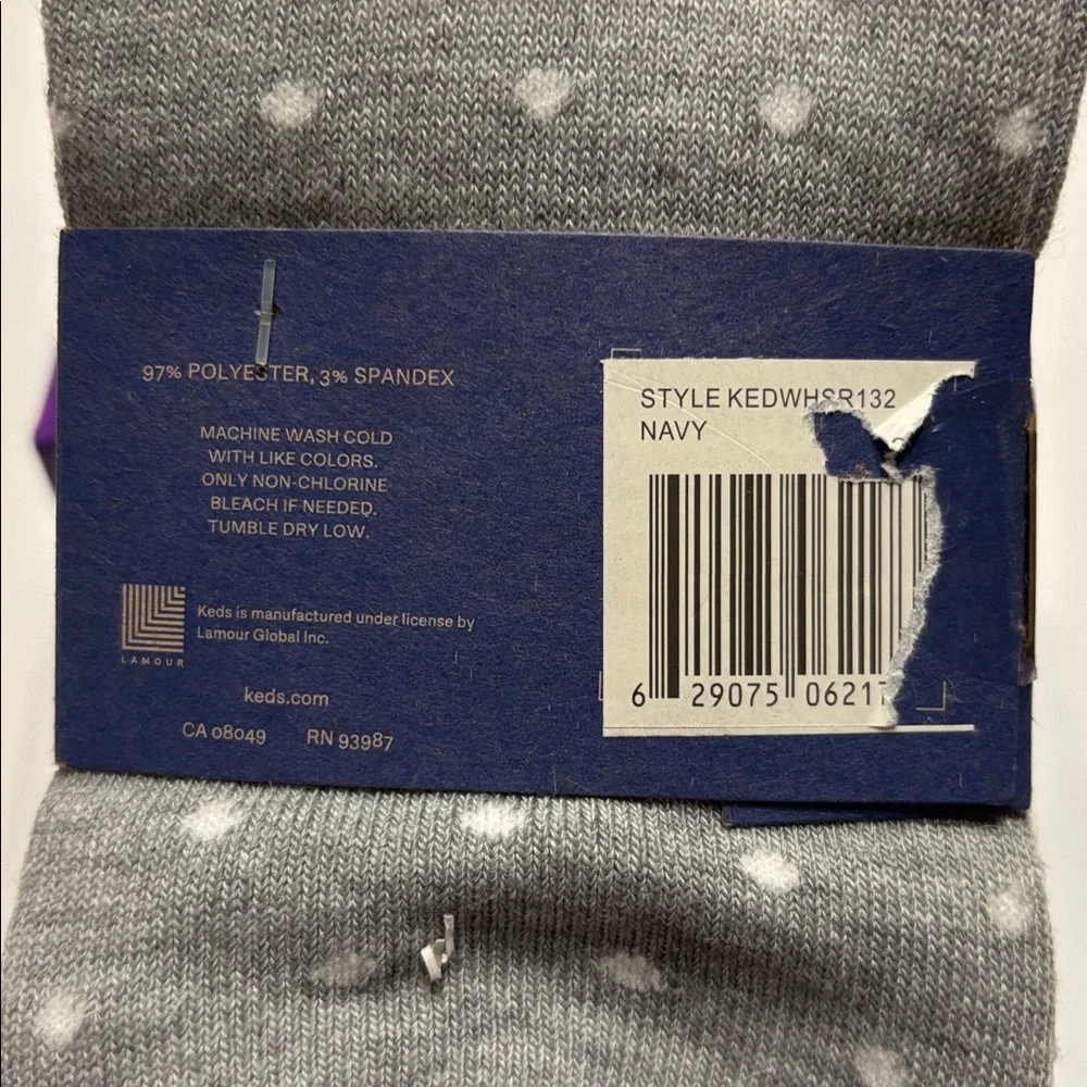 Keds Women's Crew Socks 6 Pack